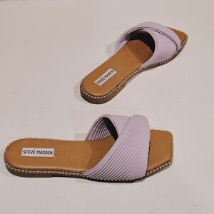Steve Madden Lilac Women's Slide Sandals Size 10